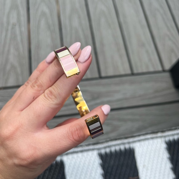 Kate Spade - read between the lines hinged bangle - Picture 3 of 7